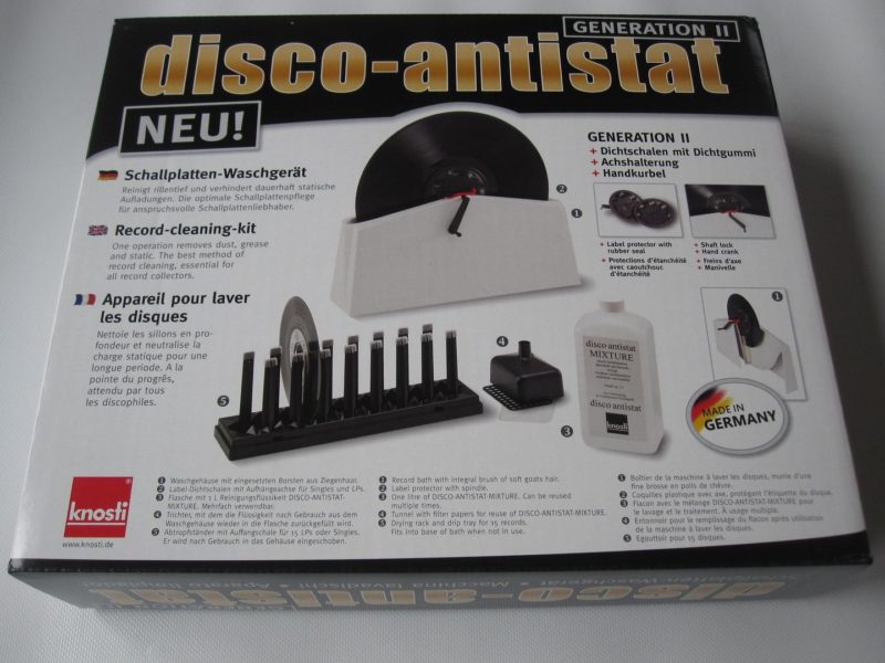 Knosti Disco Antistat Kit de nettoyage pour vinyles - Produits d
